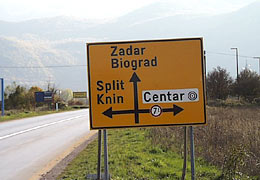 Gracac - Roads to Trogir