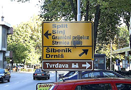 Knin - Roads to Trogir