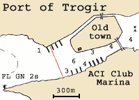 Trogir - Nautički Vodič